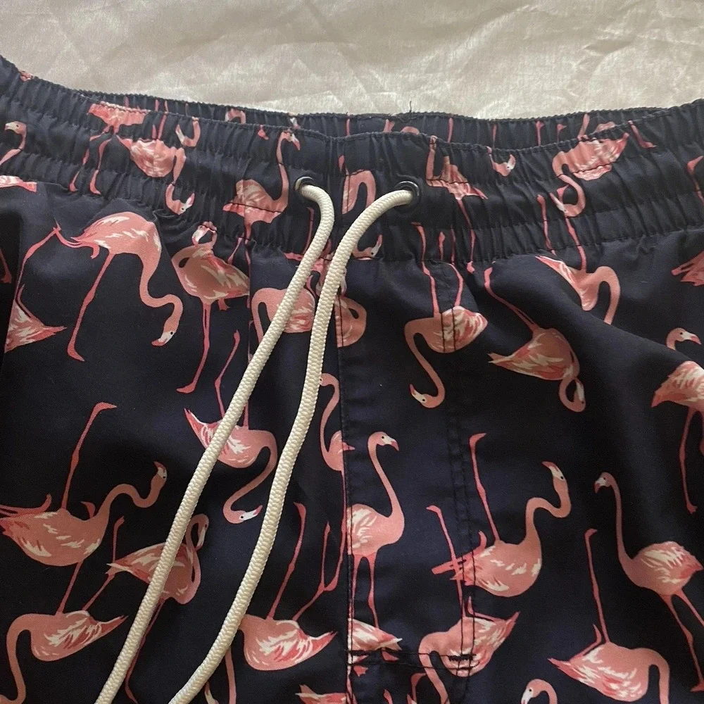 Old Navy Flamingo Swim Shorts Small 30